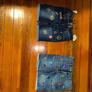 I am selling 2 pair of kids shorts
